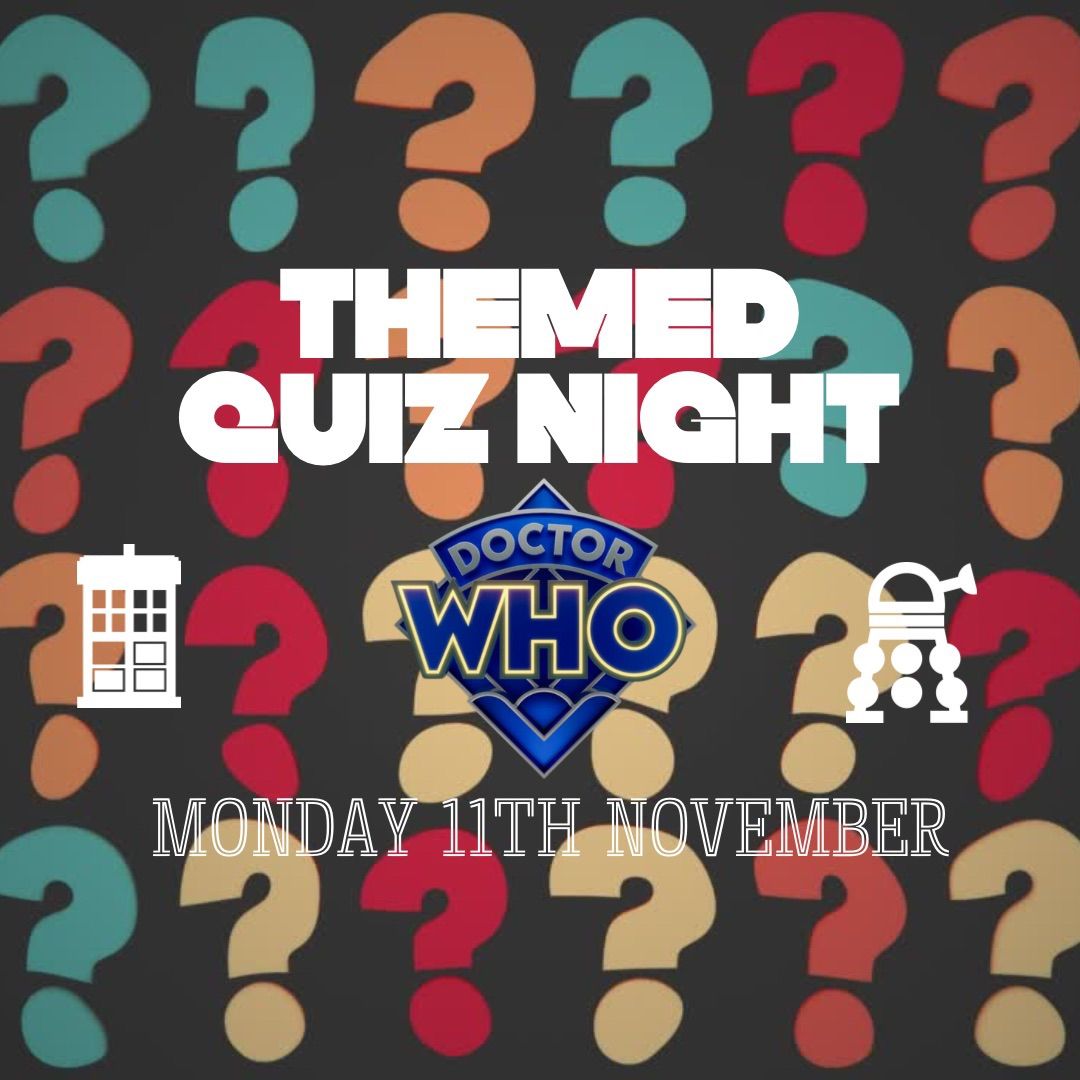 Doctor Who Quiz Night