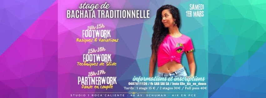 Stage de BACHATA TRADITIONNELLE