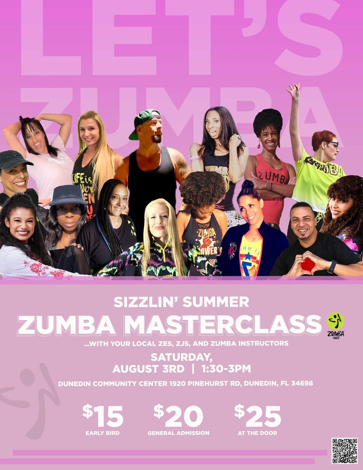 Sizzlin' Summer Zumba Master Class!