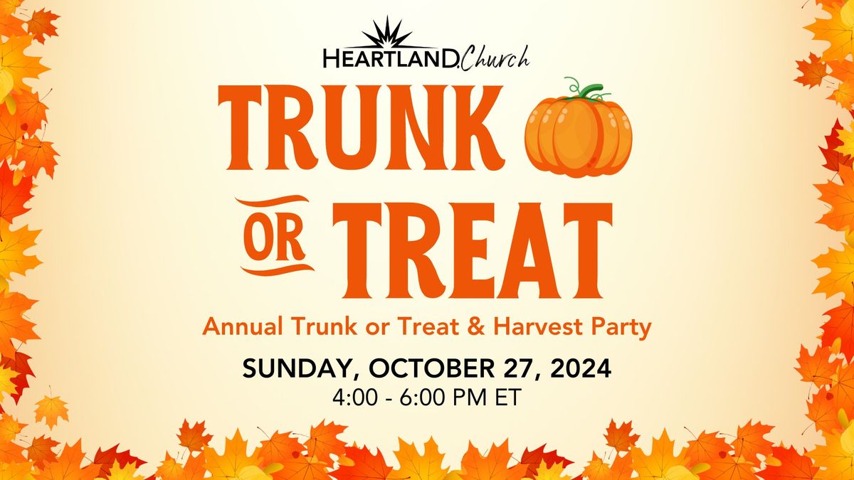 Trunk or Treat at Heartland Church - Plymouth