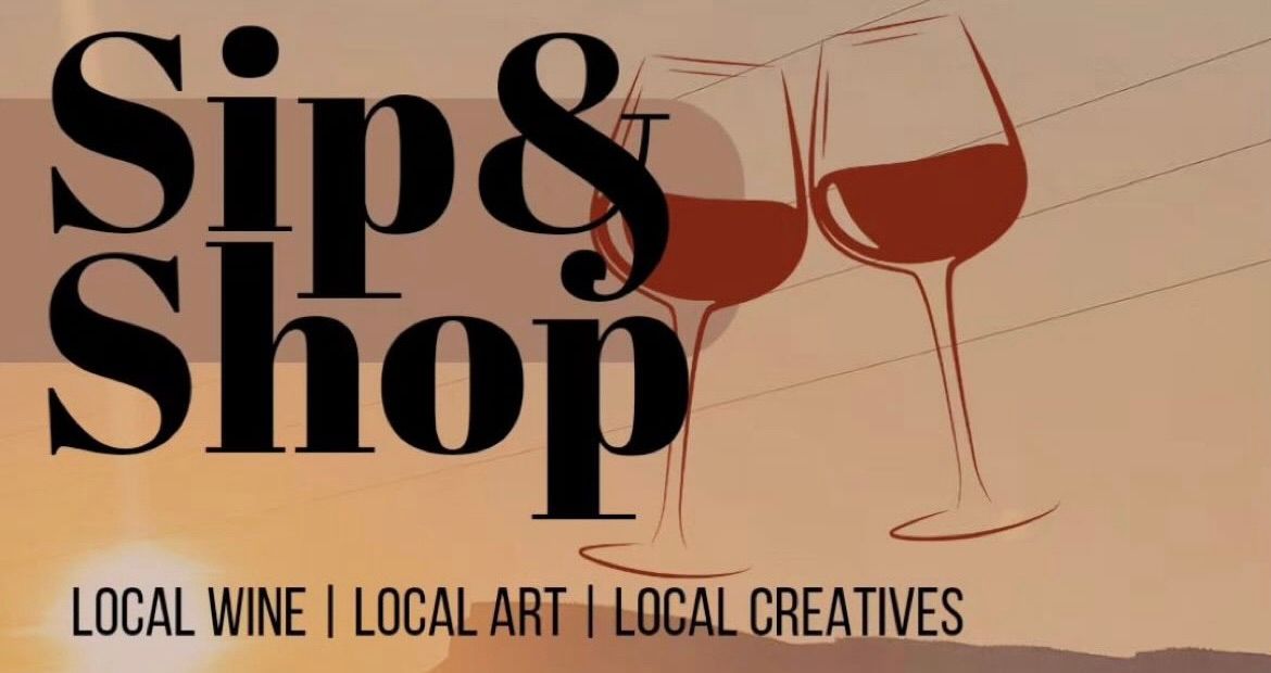 Sip & Shop - art market, music and pizza! 