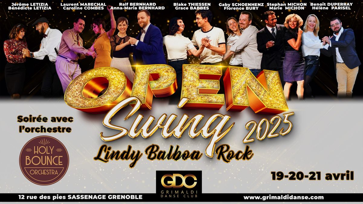 Open Swing 2025 : Lindy Hop - Balboa - Rock