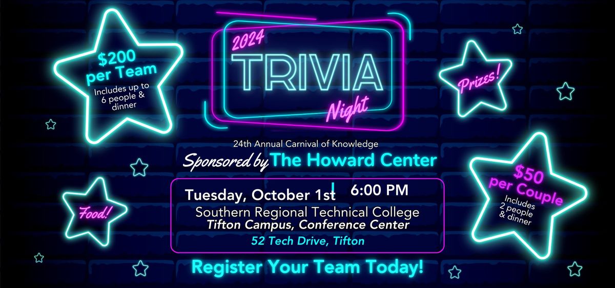 LVTTC Trivia Night Fundraiser