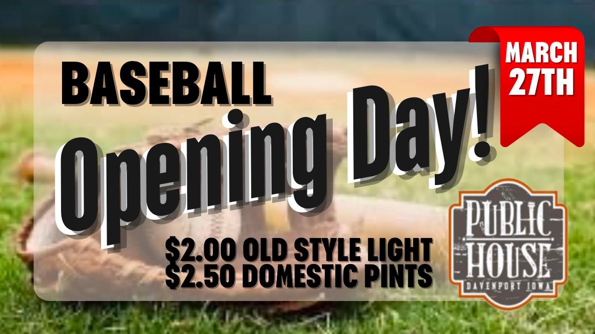 Baseball Opening Day!