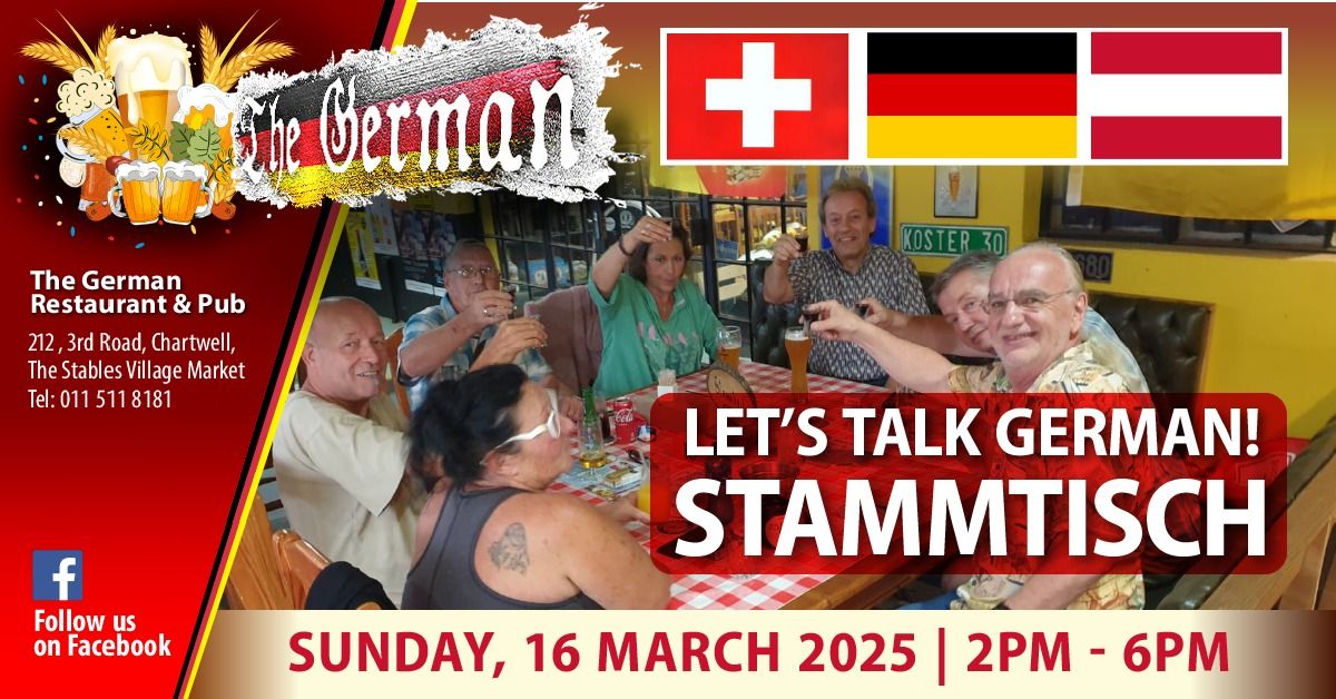 Let's talk German - STAMMTISCH 