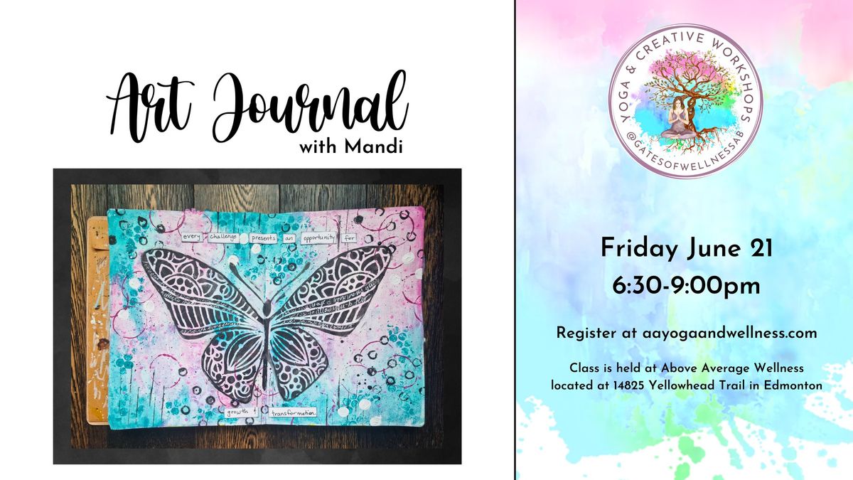 SOLD OUT! Art Journal with Mandi
