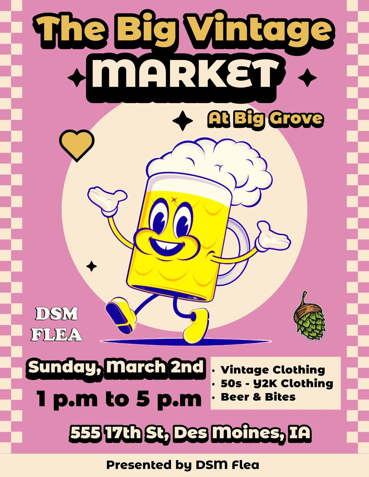 The Big Vintage Market At Big Grove March Edition