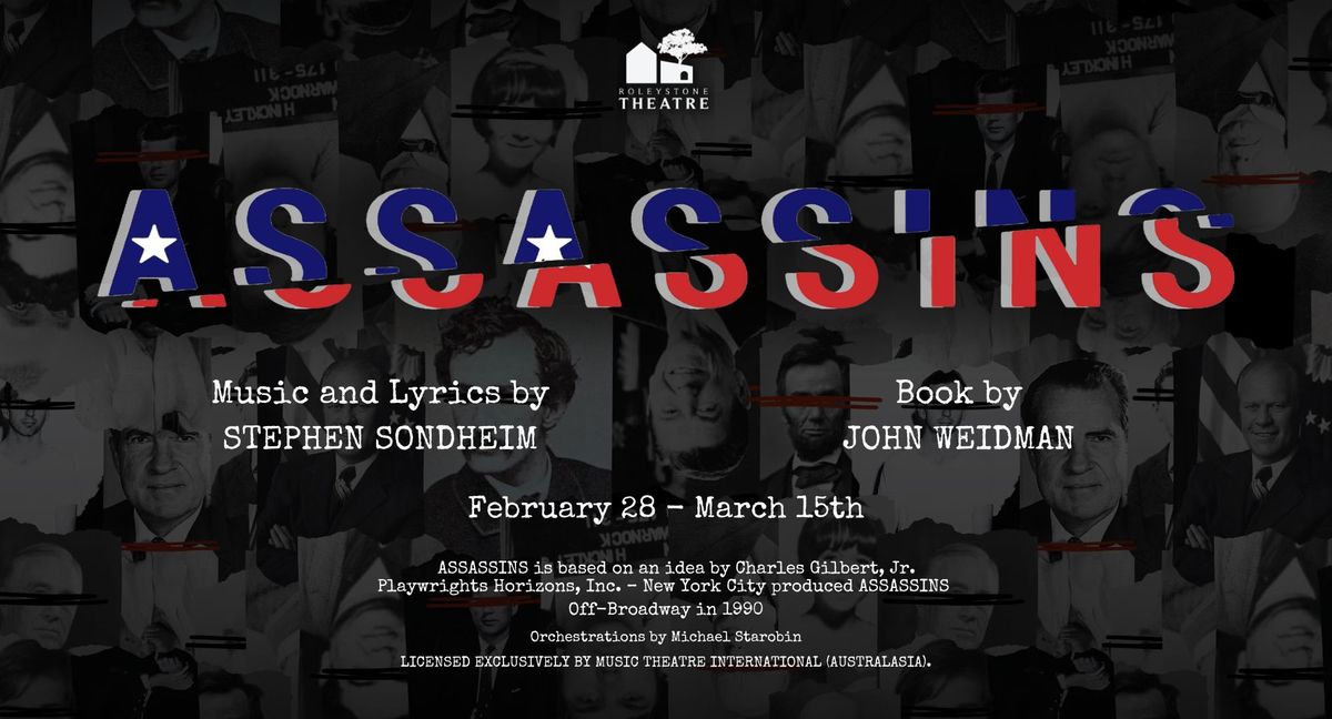 Assassins (Musical) - Feb\/March 2025 at Roleystone Theatre