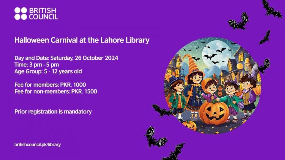 Halloween Carnival at the Lahore Library