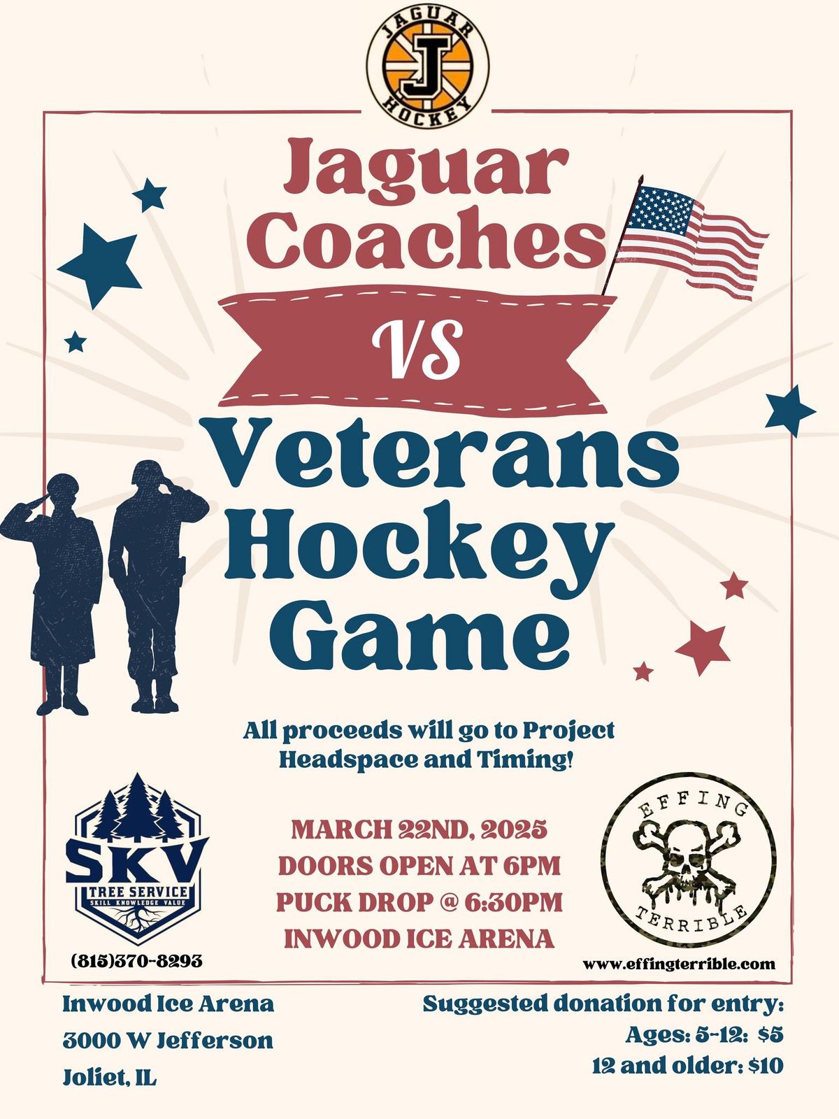 The Patriot Cup; Jaguars Coaches vs Veterans 