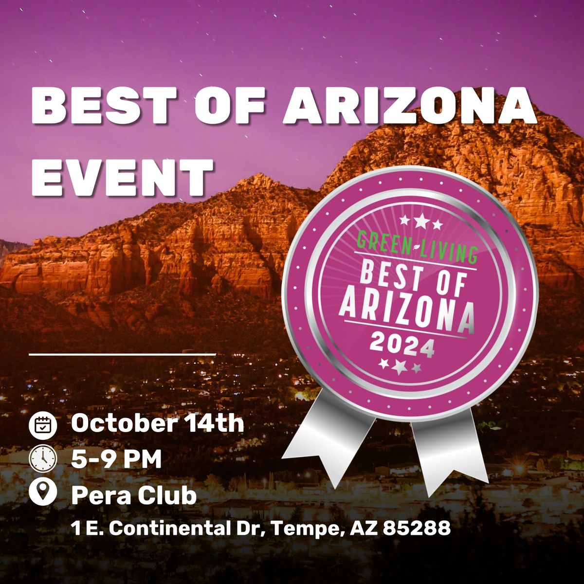 Green Living Best of Arizona Awards 2024