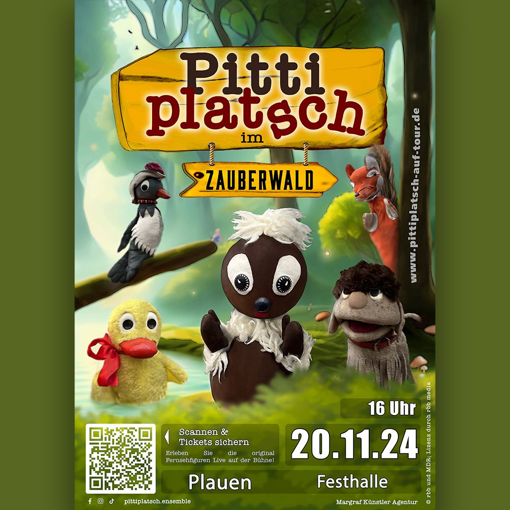 Pittiplatsch im Zauberwald - Plauen