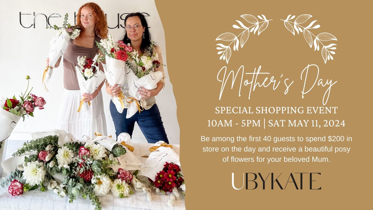 House Of U | UbyKate Mother's Day Shopping Event
