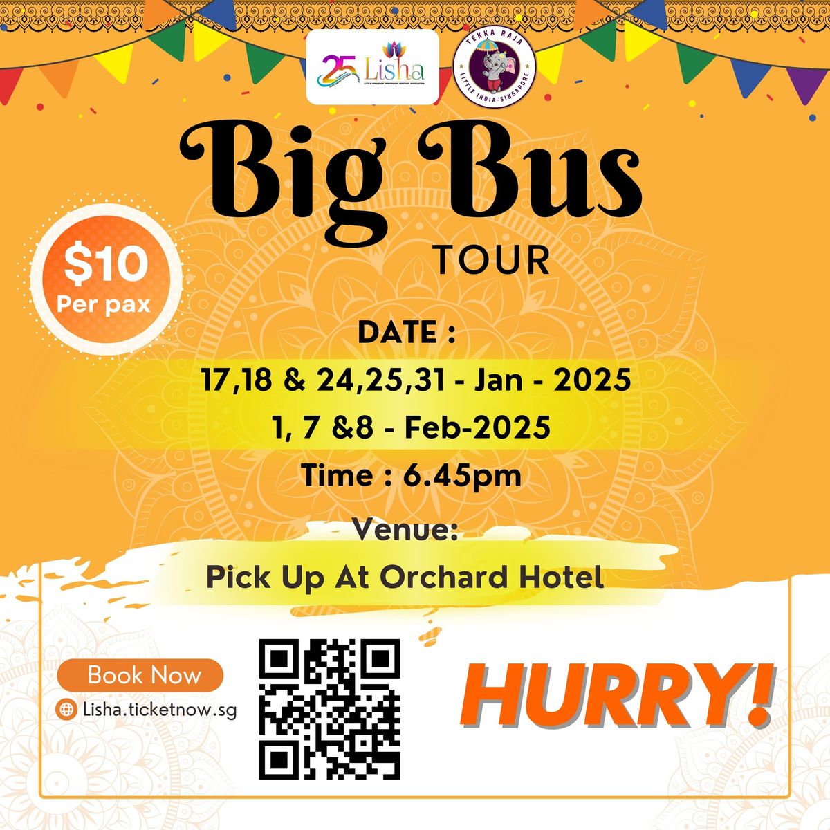 Hop On the Big Bus Tour!