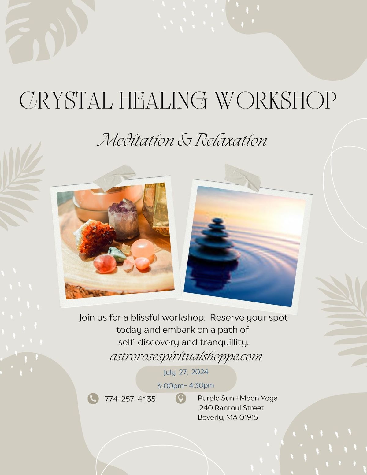 Crystal Healing Workshop