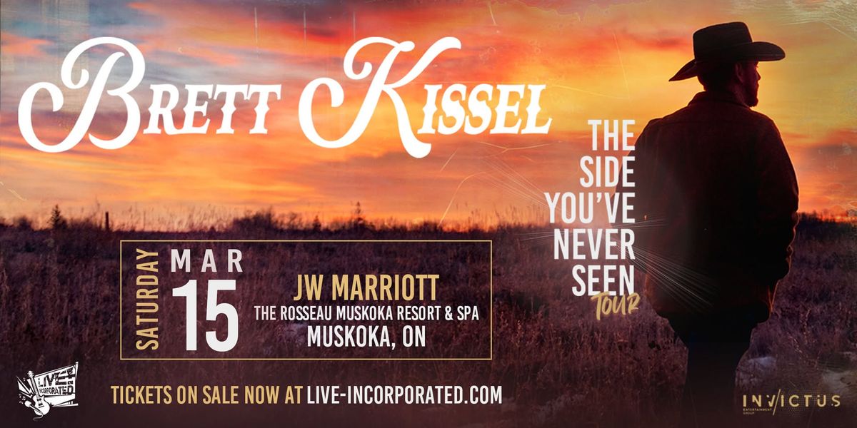 Brett Kissel at JW Marriott Muskoka