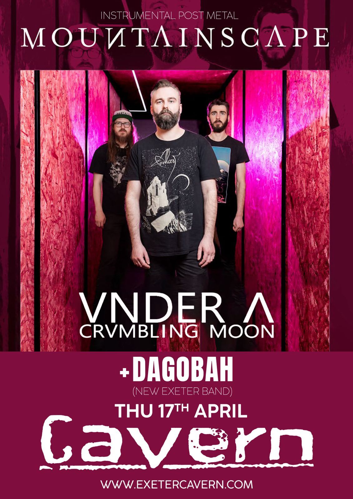 MOUNTAINSCAPE + VNDER A CRVMBLING MOON + DAGOBAH