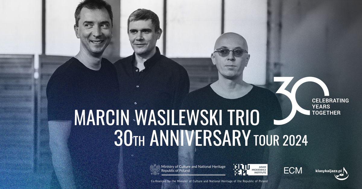 Marcin Wasilewski Trio - 30th Anniversary Tour 2024 @ Megaron, Athens, GR