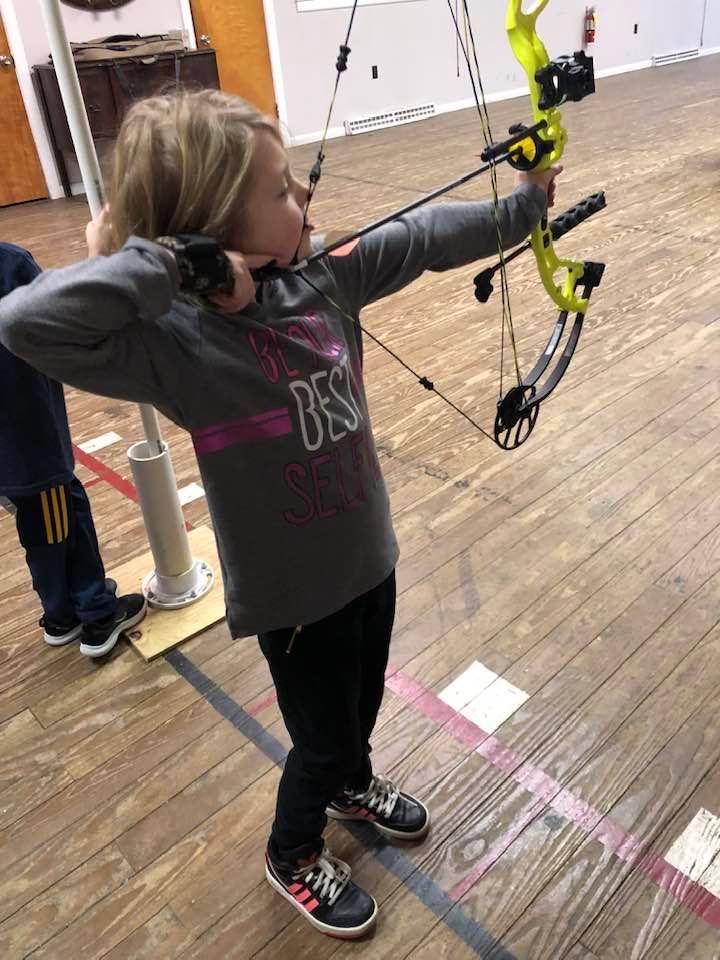 Kids Indoor Archery Shoot