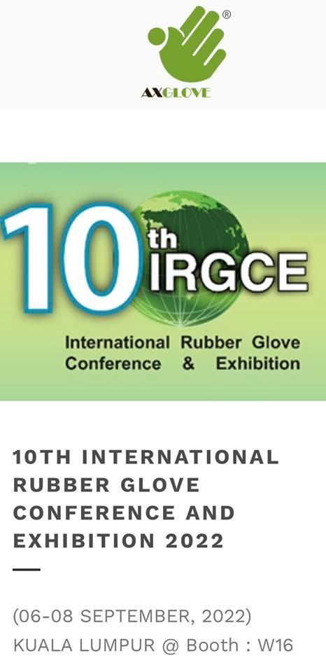 10th INTERNATIONAL RUBBER GLOVE CONFERENCE & EXHIBITION
