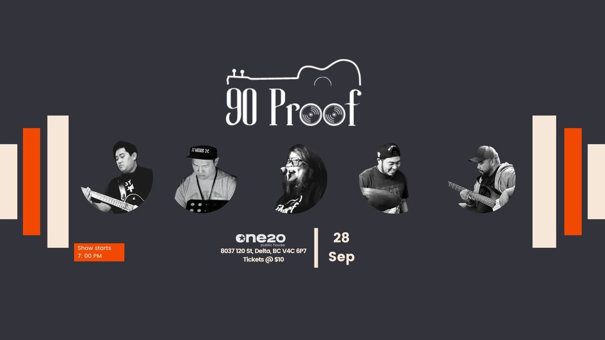 90 Proof Live at One20 Public House