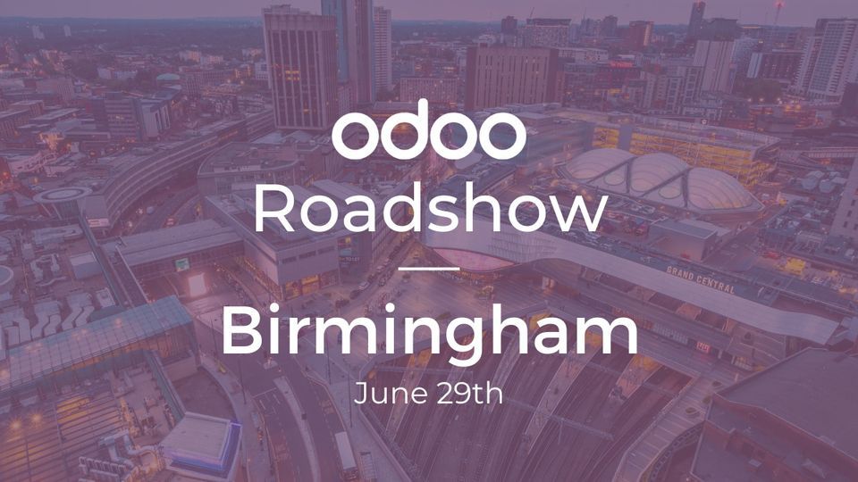 Odoo Roadshow - Birmingham