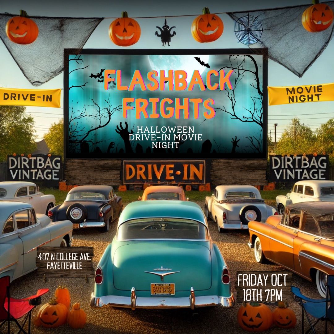 Flashback Frights: Halloween Drive-In Movie Night at Dirtbag Vintage