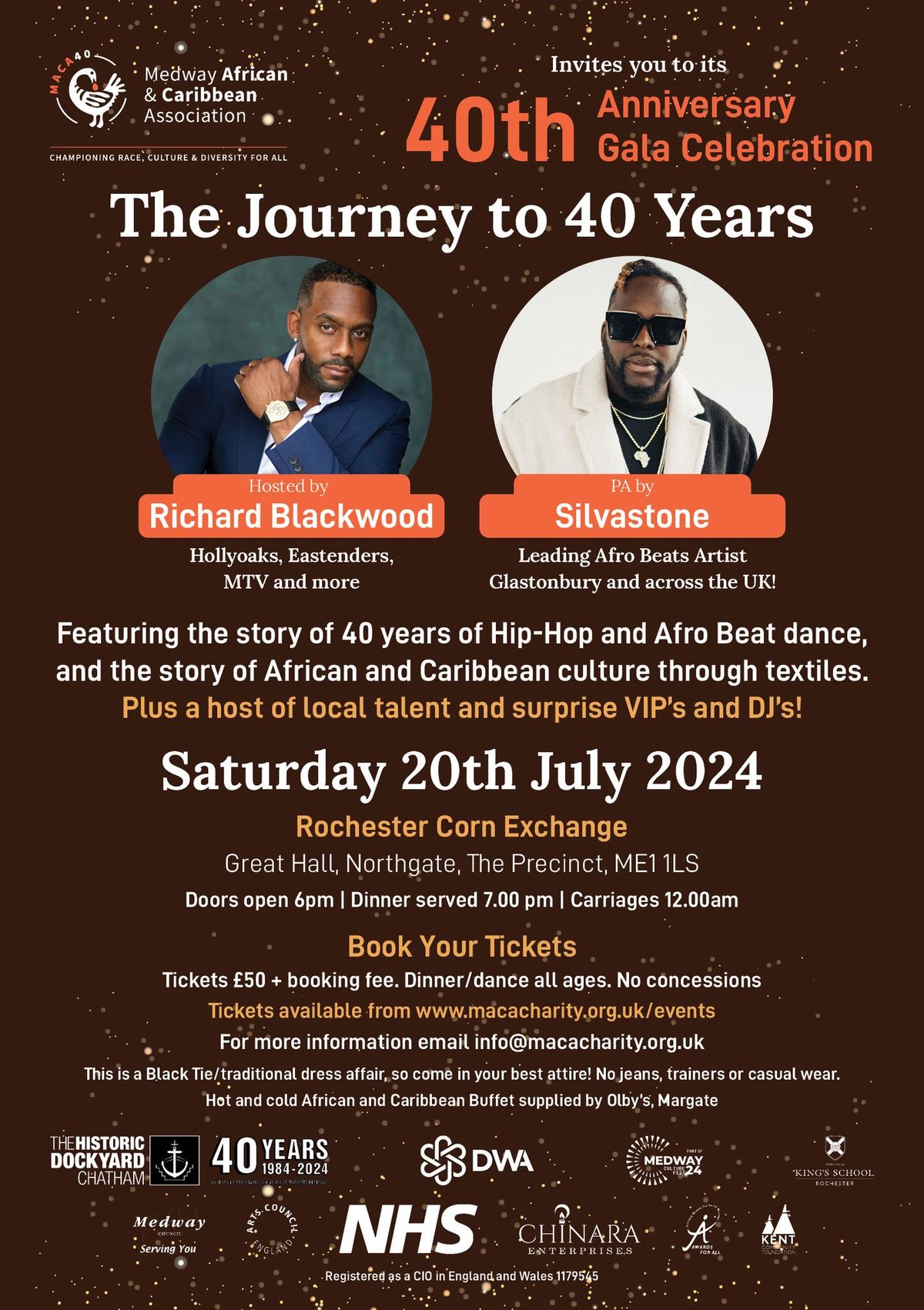 Medway African and Caribbean Association 40th anniversary gala