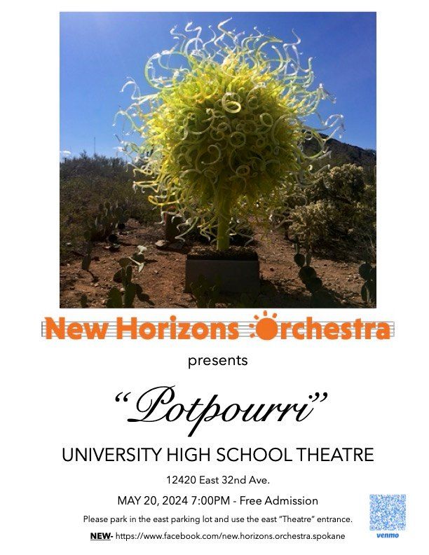 New Horizons Orchestra "Potpourri" Concert