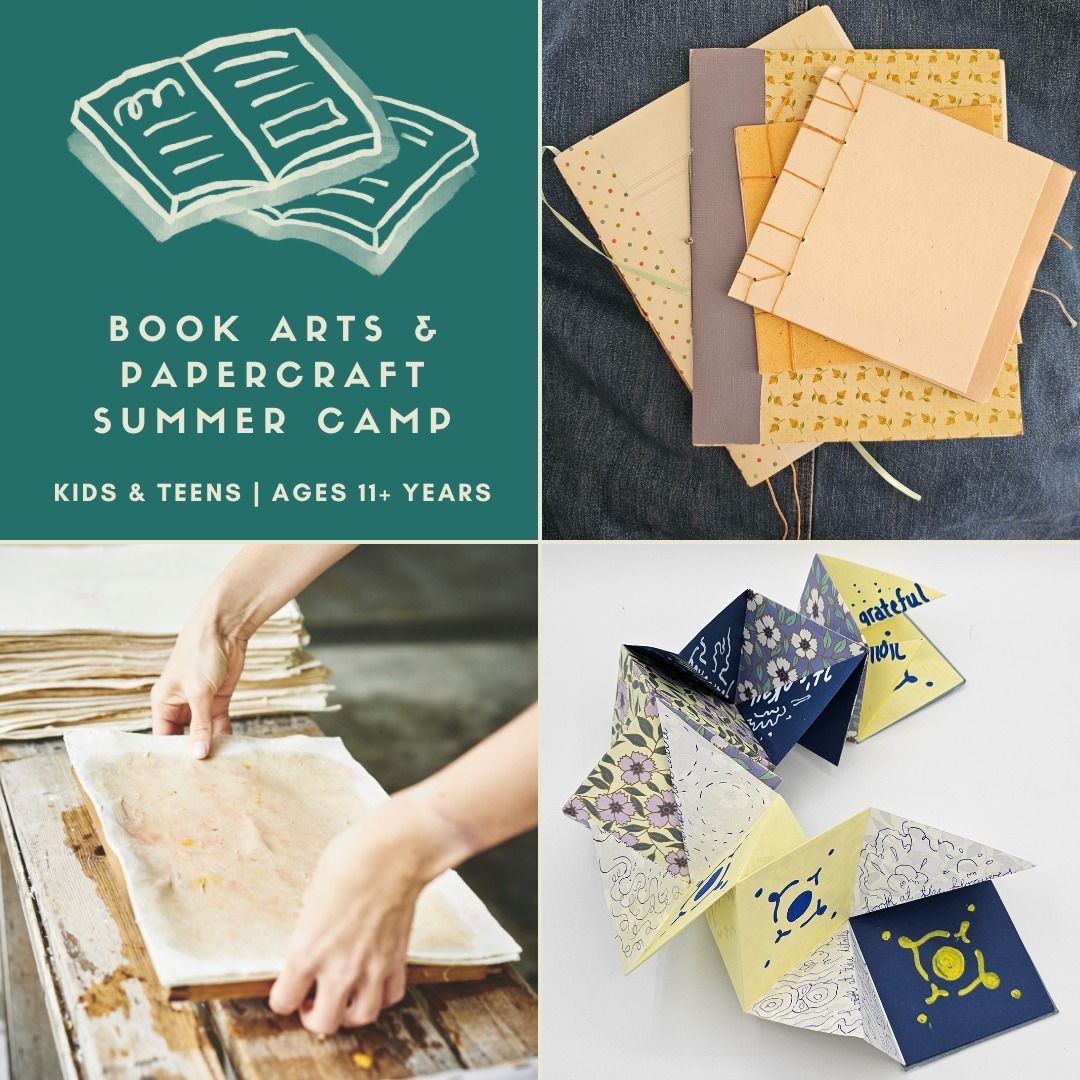 Book Arts & Papercraft Summer Camp | 11+yrs