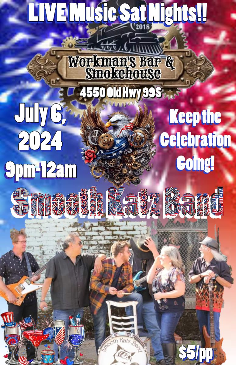 LIVE Music Sat Nights with Smooth Katz Band!