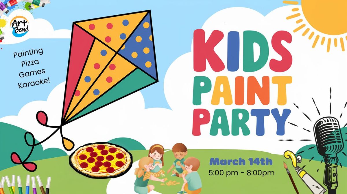 \ud83c\udfa8 Kids Paint Party - Friday Night Fun! \ud83c\udf1f