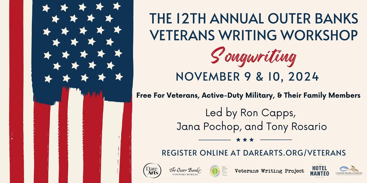 12th Annual Outer Banks Veterans Writing Workshop