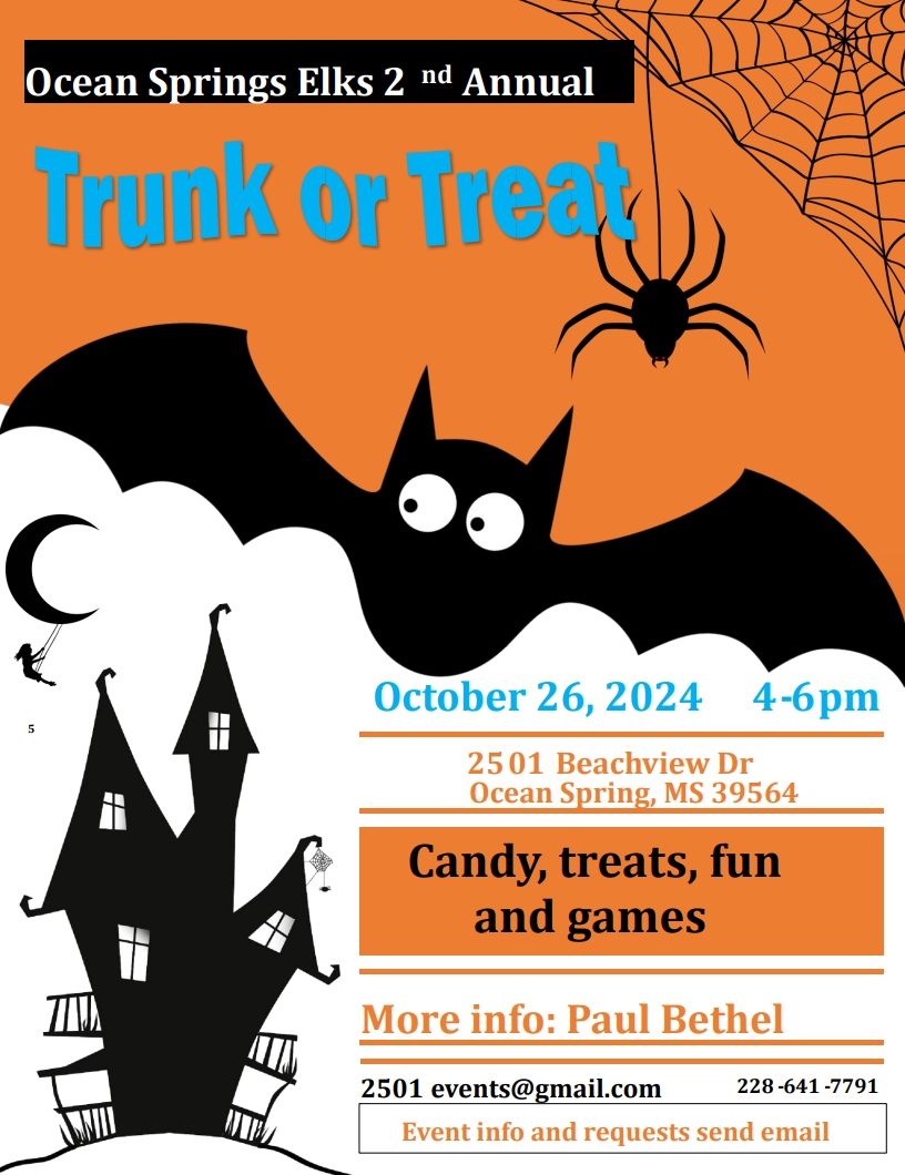 2nd annual trunk or treat