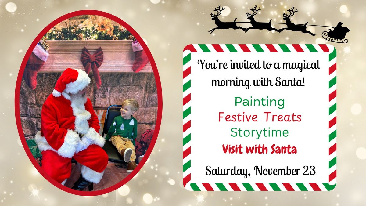 Painting with Santa