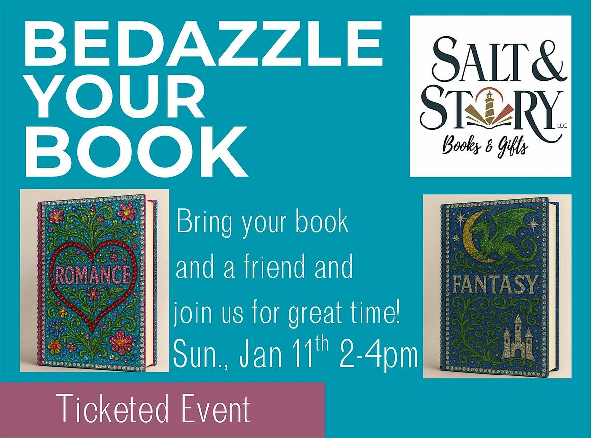 A Crafternoon Social - Bedazzle Your Book