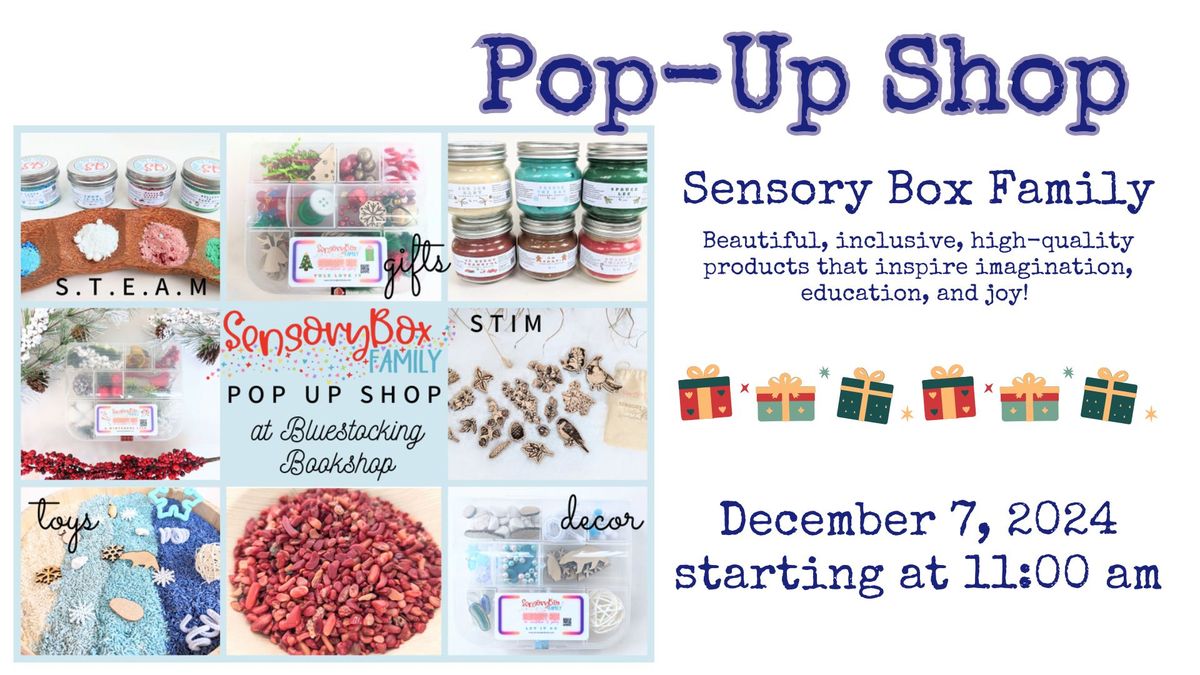 Pop-Up with Sensory Box Family!