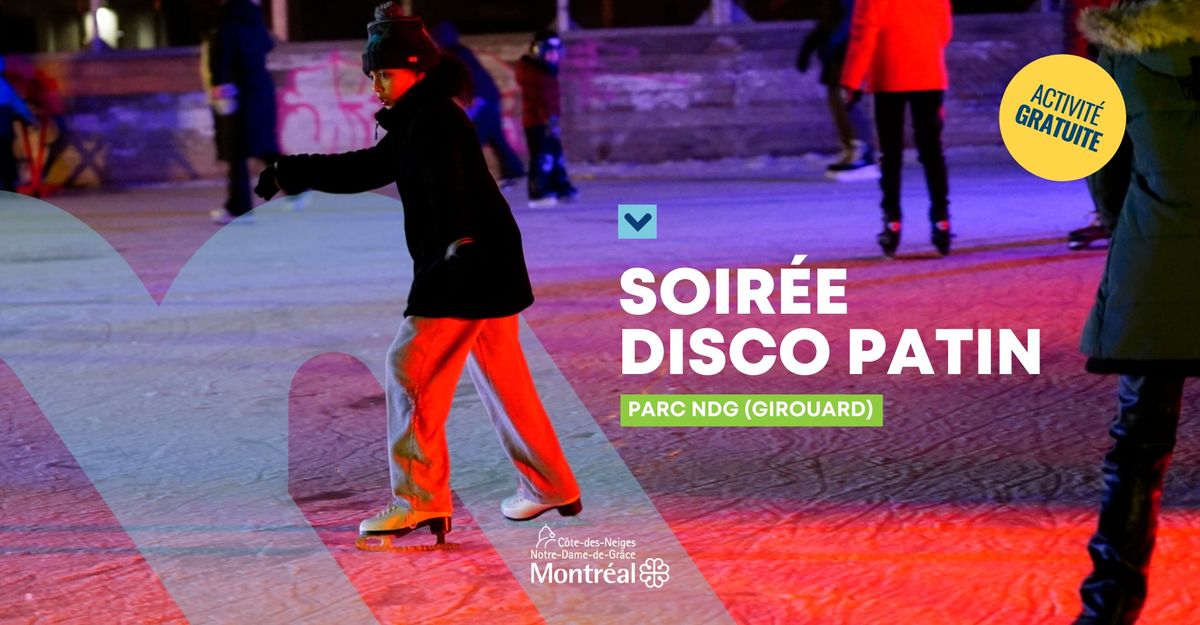 Disco patin au parc Notre-Dame-de-Gr\u00e2ce (Girouard)