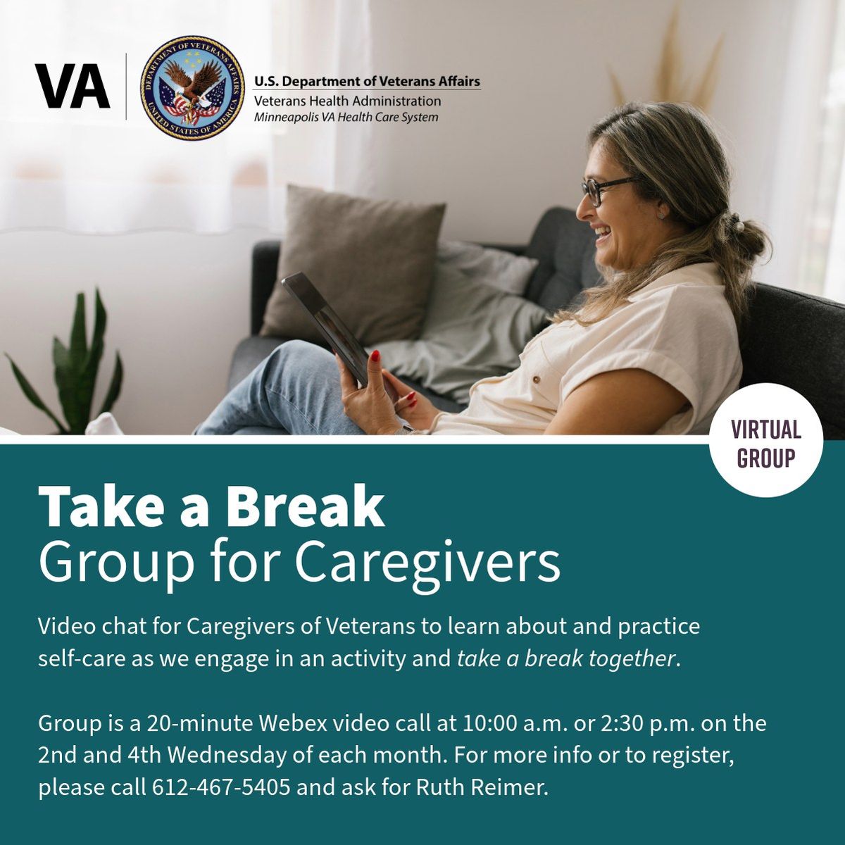 Take a Break - group for Caregivers