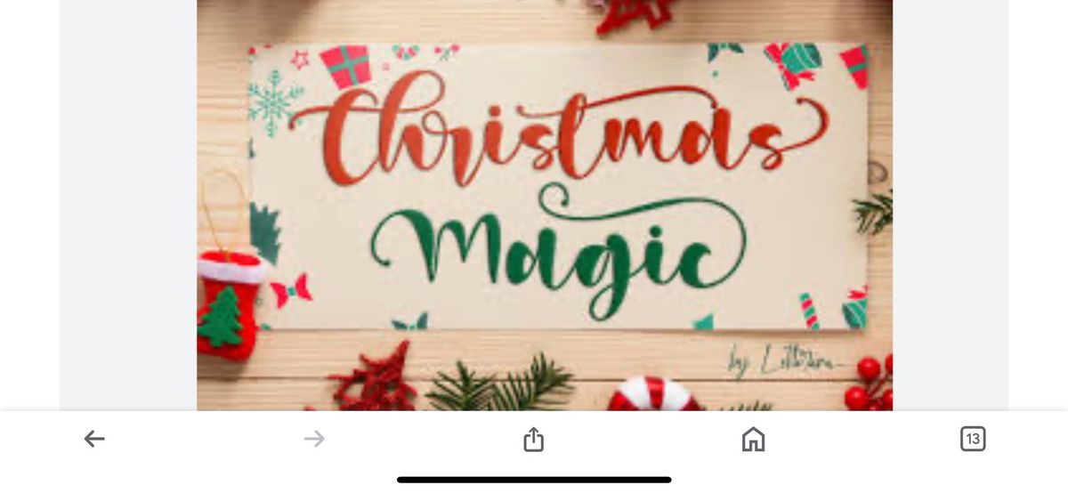 Kids mini magic show ( Xmas event)  bookable event via links provided 