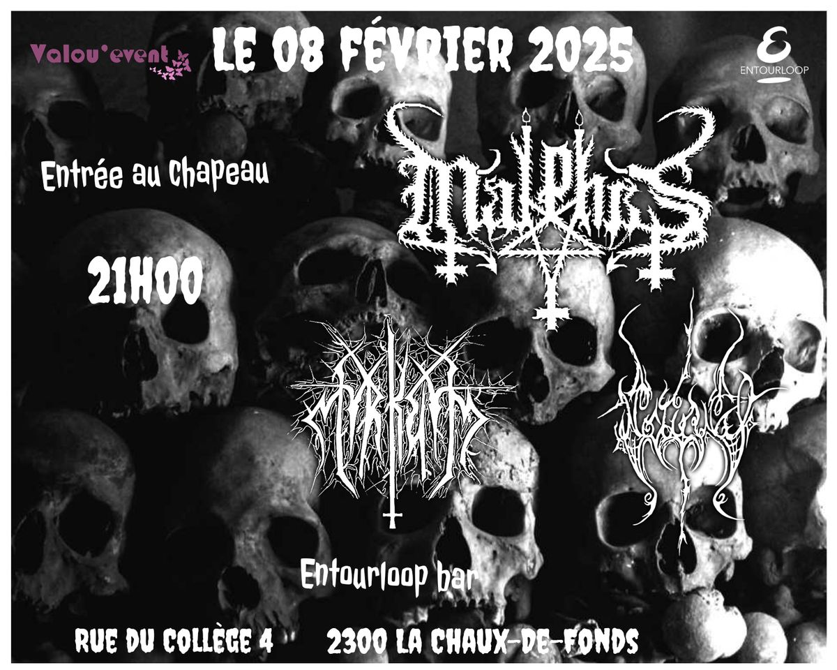 Malphas + Myrkvid + Nocturnal 