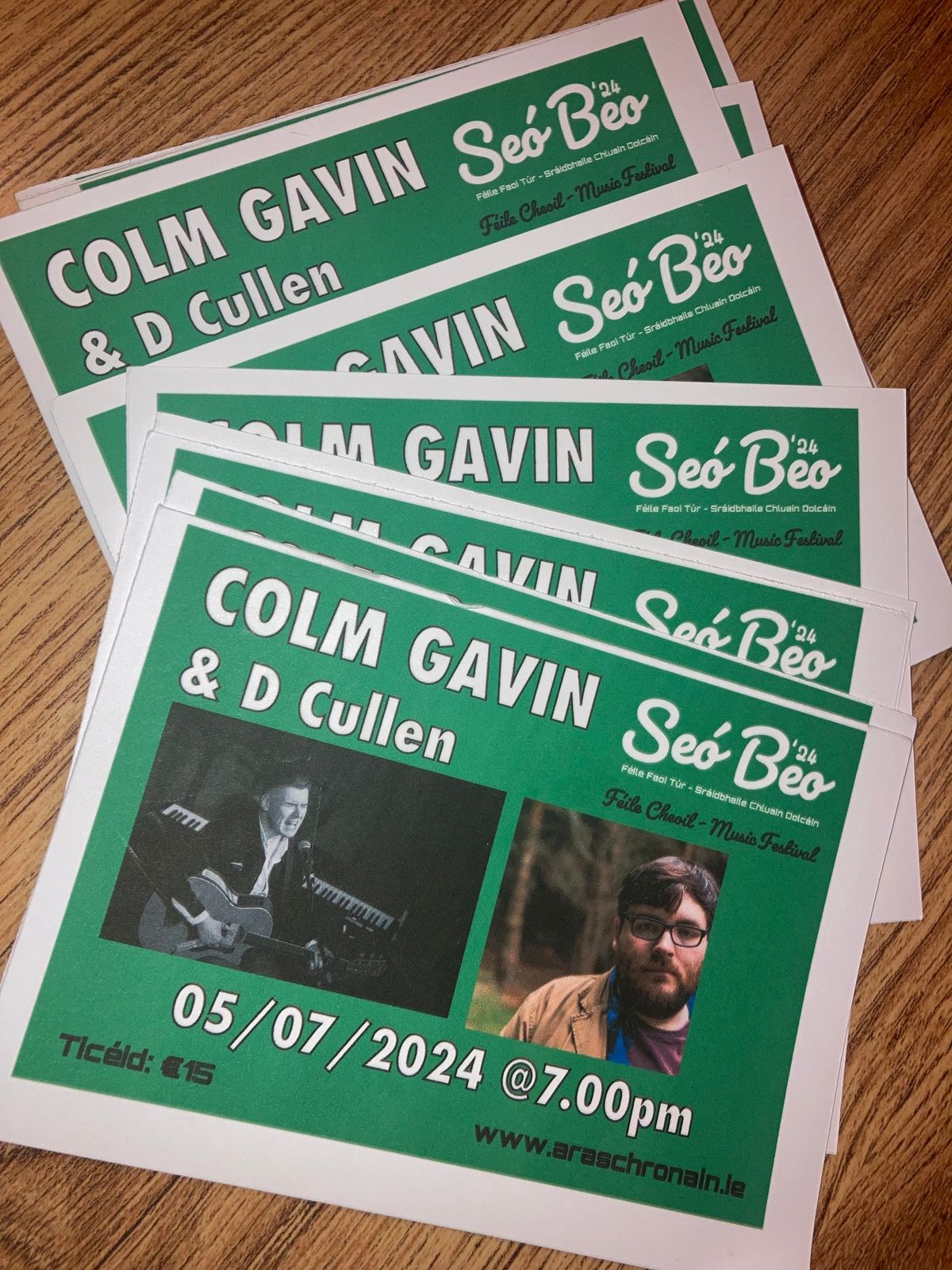 Colm Gavin & D Cullen | Se\u00f3 Beo Festival \u00c1ras Chr\u00f3n\u00e1in 