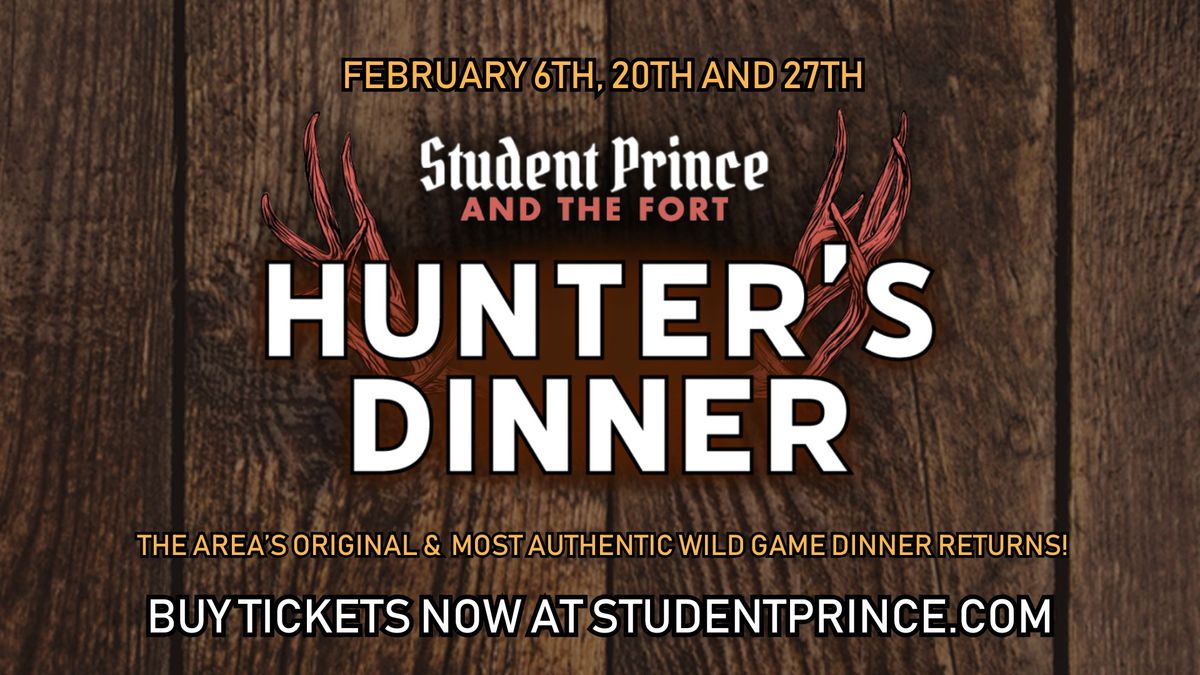 Hunter's Dinner 2025 @ Student Prince