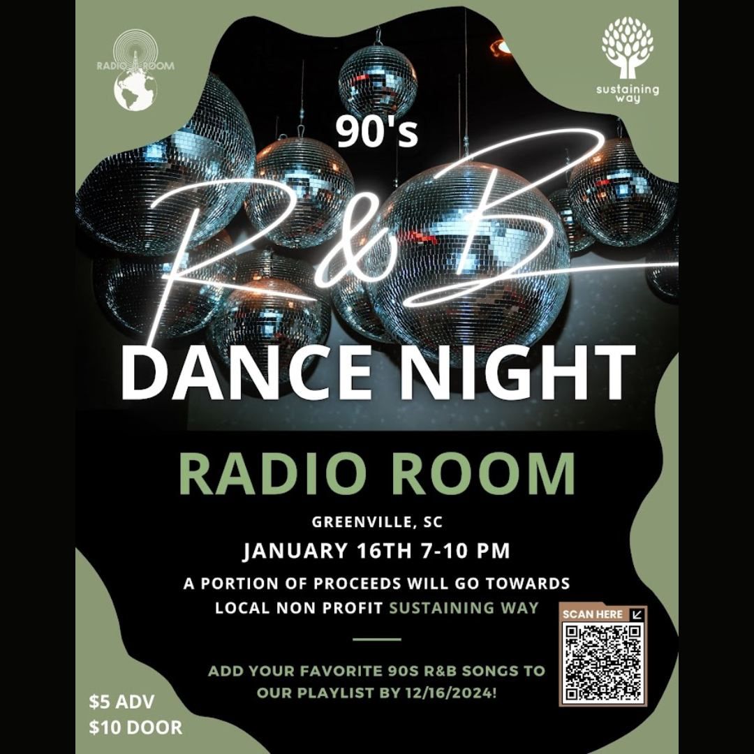 Sustaining Way's 90's R&B Dance Night at Radio Room