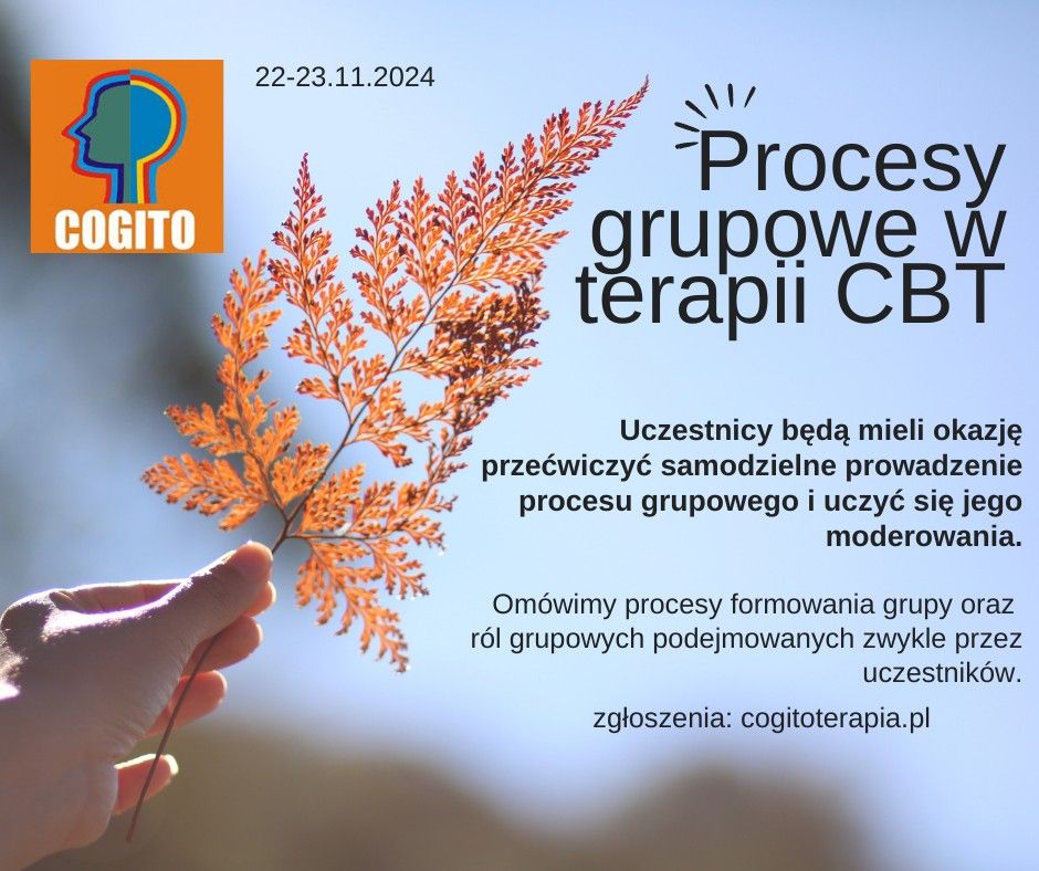 Procesy grupowe w terapii CBT- Warsztat