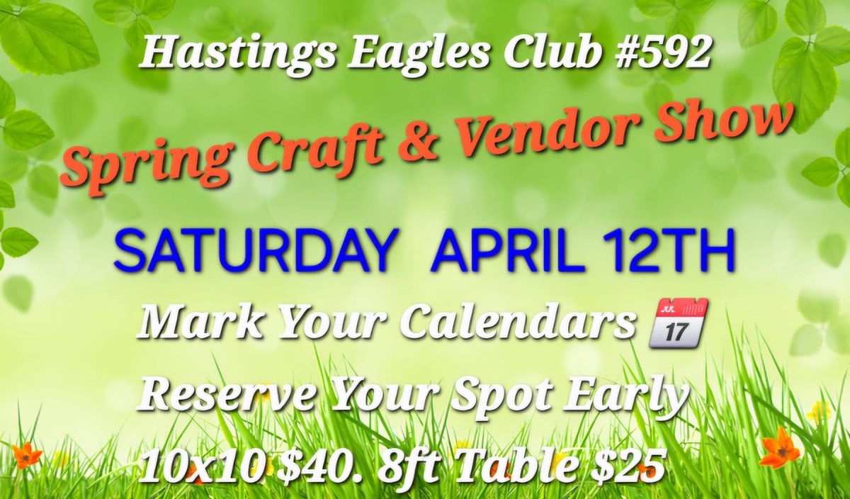 2025 Spring Craft & Vendor Show