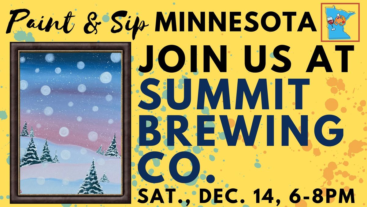 December 14 Paint & Sip at Summit Brewing