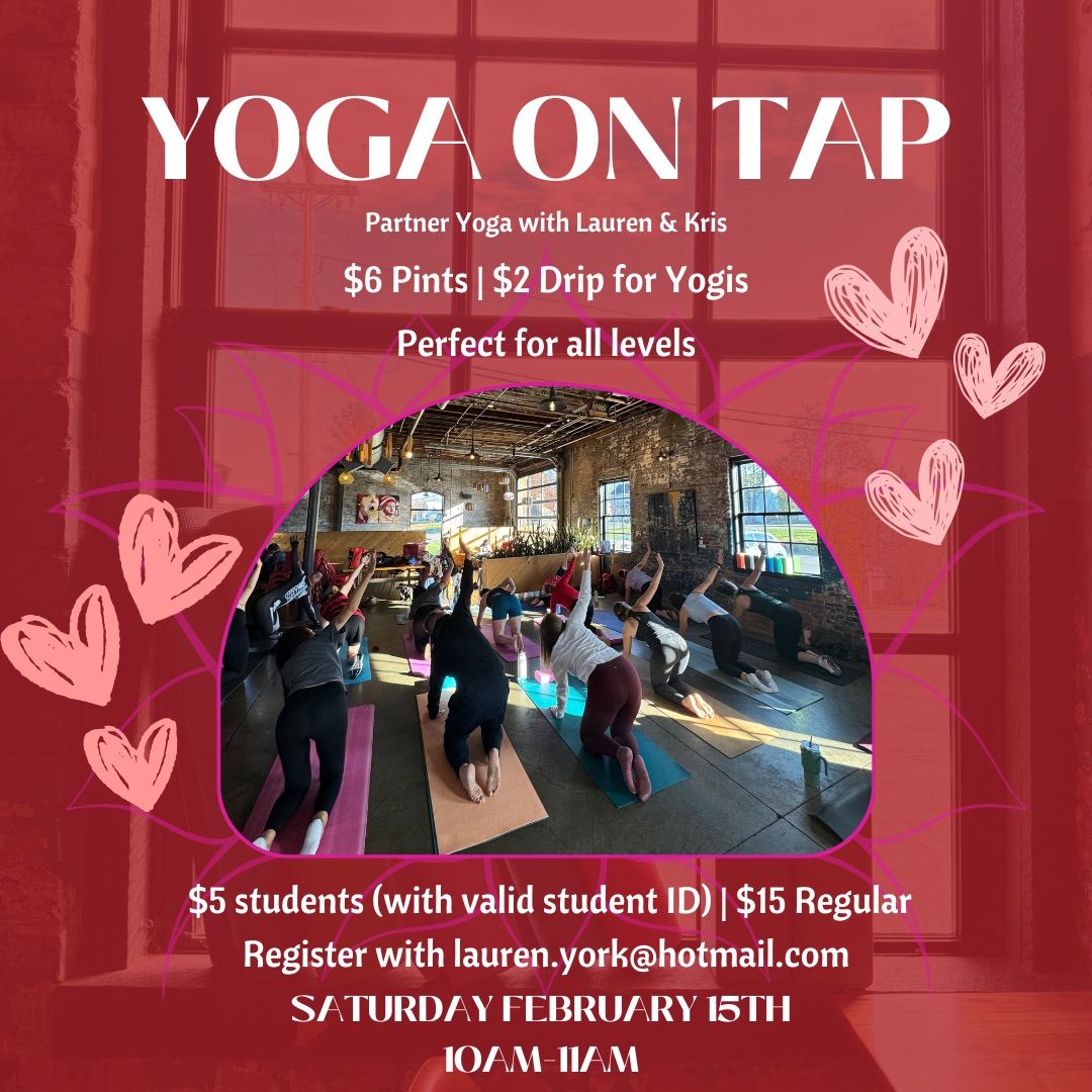 Yoga on Tap | Valentines Partner Yoga