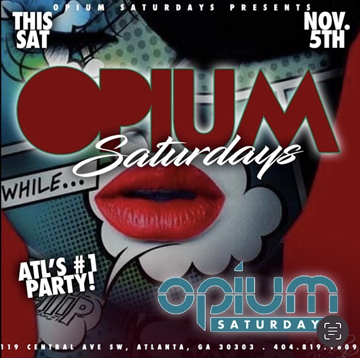 KB Presents OPIUM SATURDAYS ATL