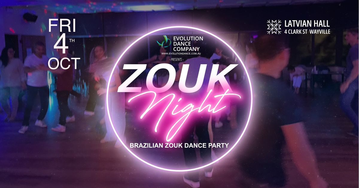 Zouk Night - Brazilian Zouk Dance Party